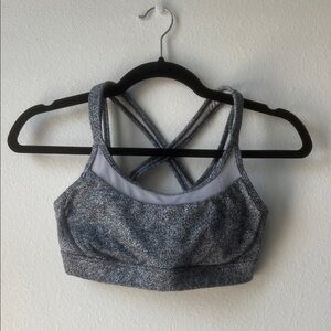 Lululemon Athletica Heathered Gray Sports Bra